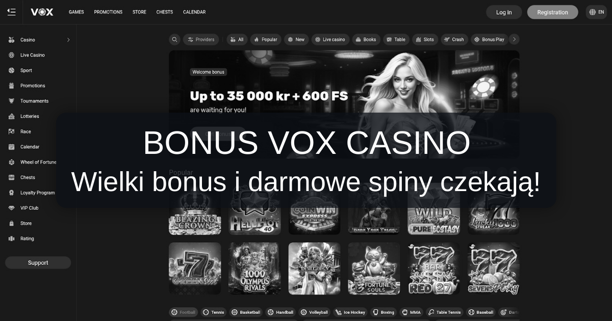 Vox Casino bonus 2026 | Najlepsze Bonusy w Polsce